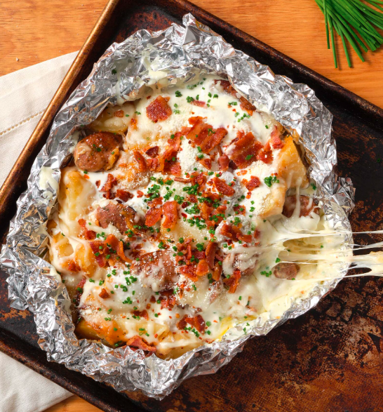 Papa Rellena con Carne