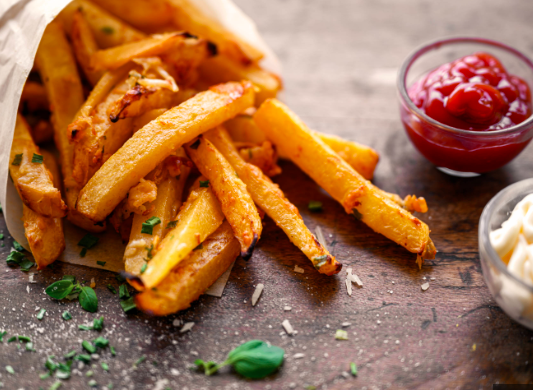 Papas a la Francesa.