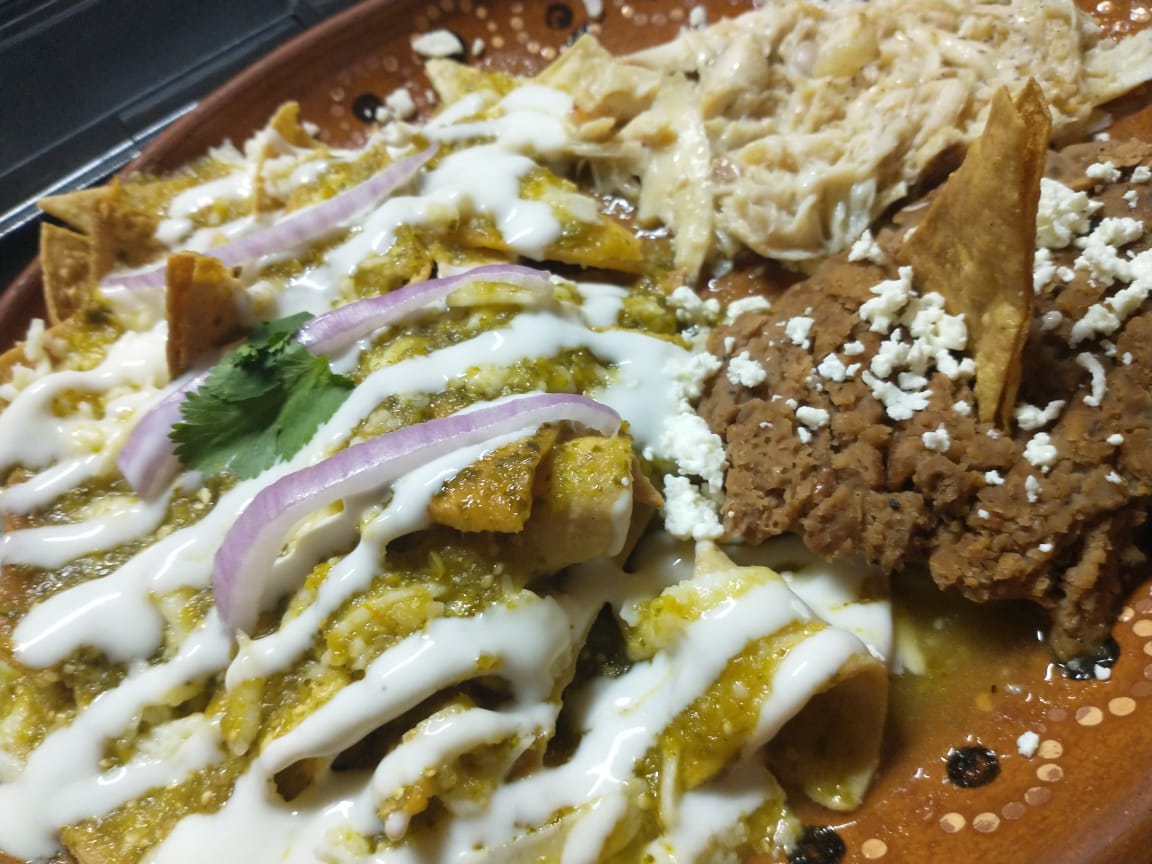 Chilaquiles de Pollo