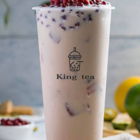 Milk Tea Frijol Rojo