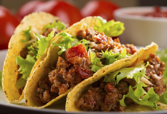 Taco de Champiñones con Queso