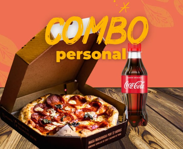 Combo Pizza Personal + Gaseosa