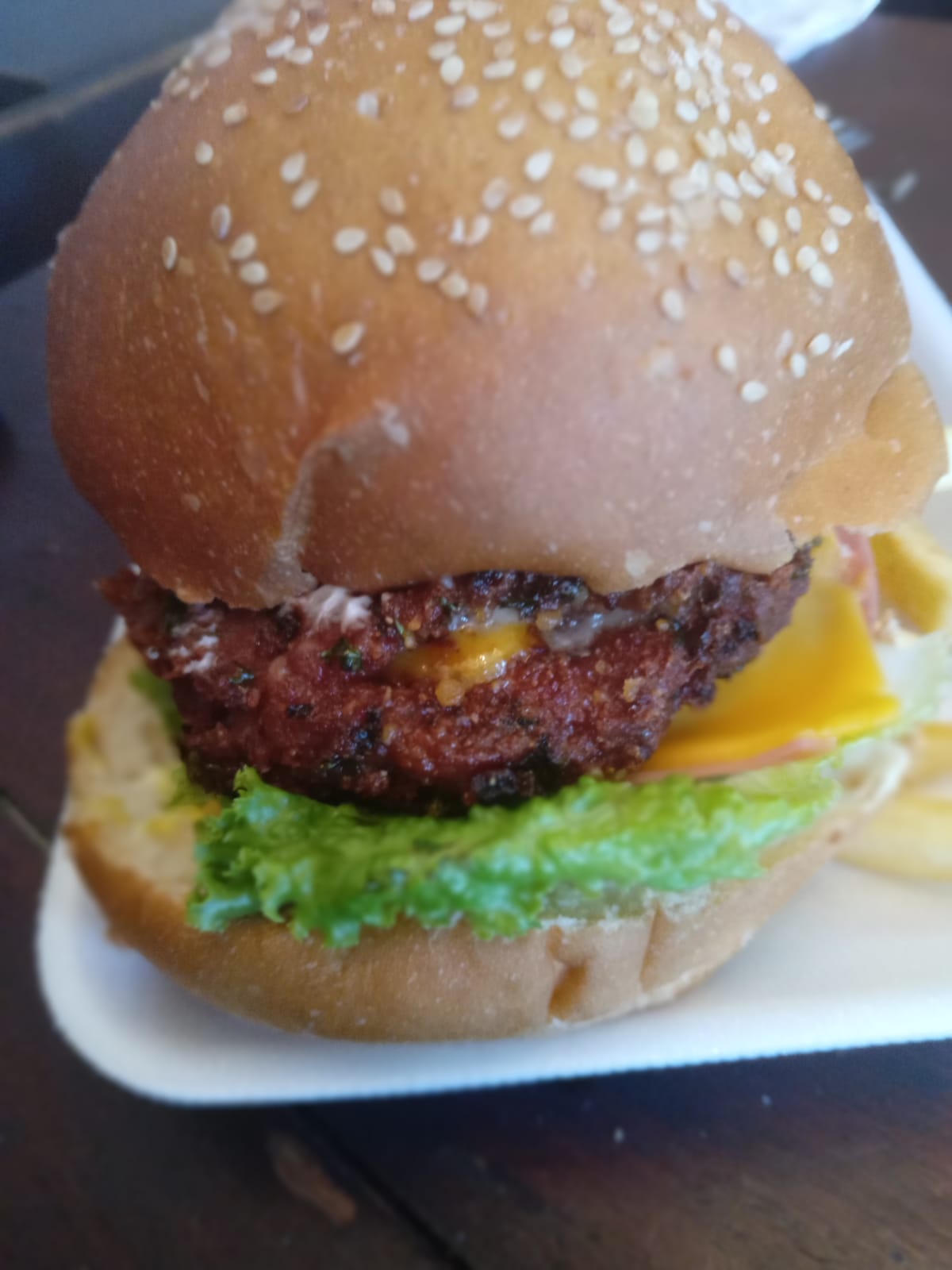 Hamburguesa Rellena