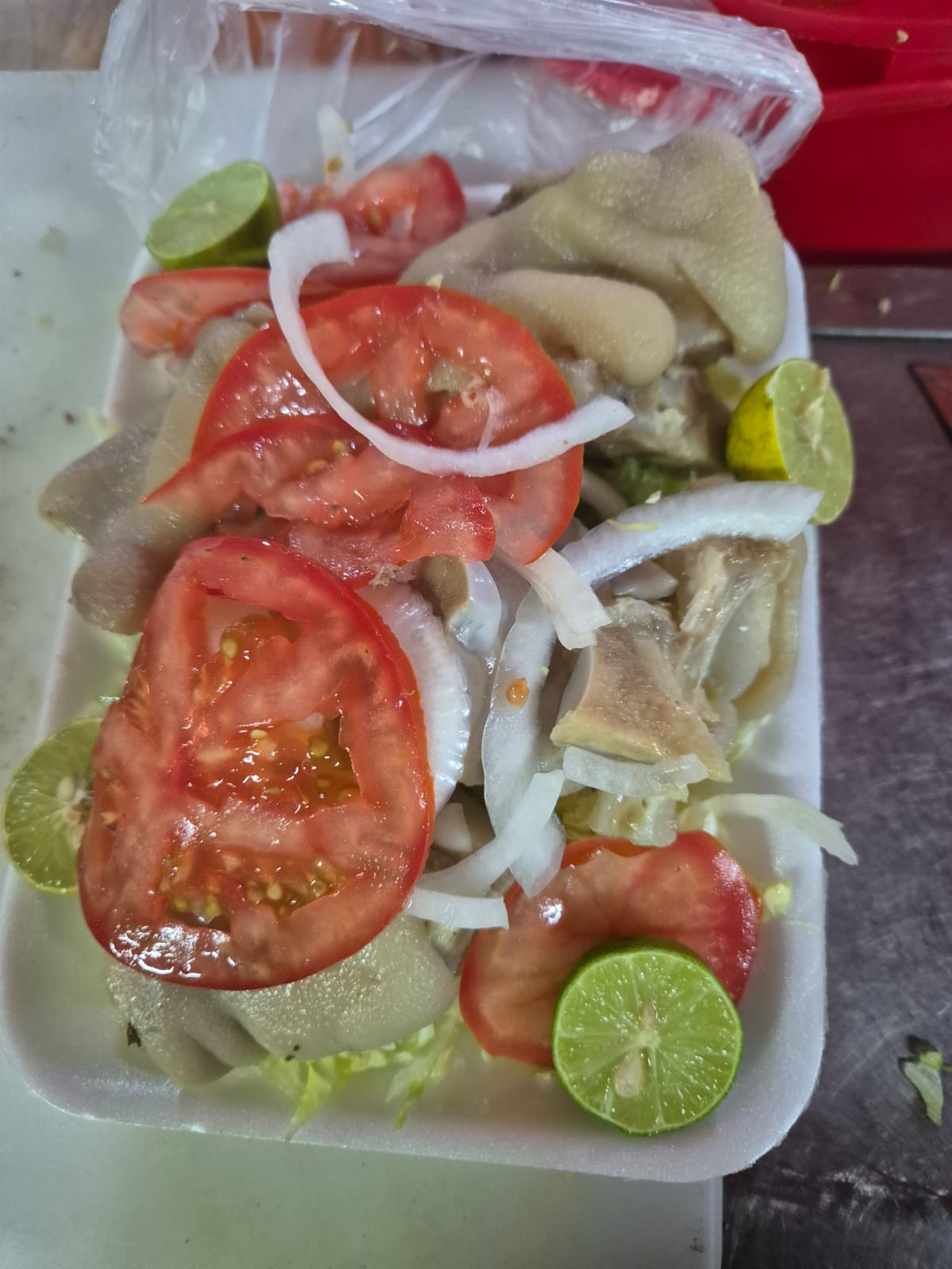 Tostada de Cueritos