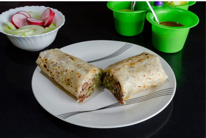 Burrito de tasajo
