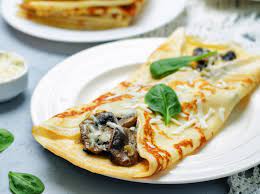 Crepa de Champiñones con Oaxaca