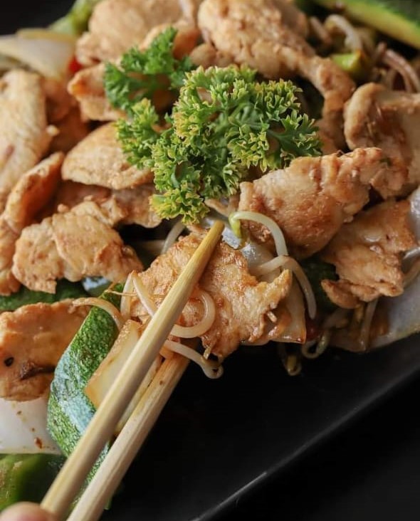 Teppanyaki de Pollo