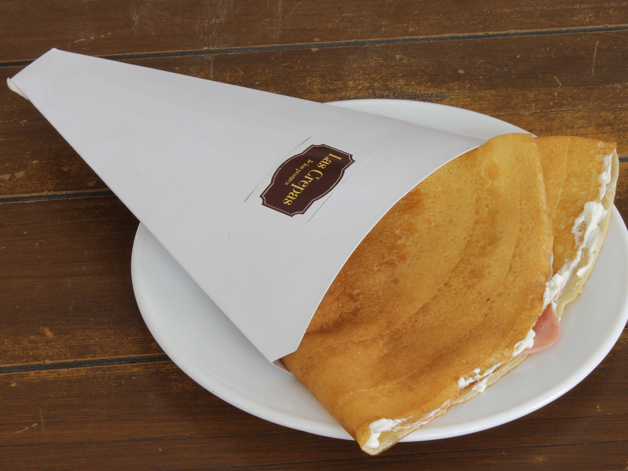 Crepa Philadelphia y Jamón