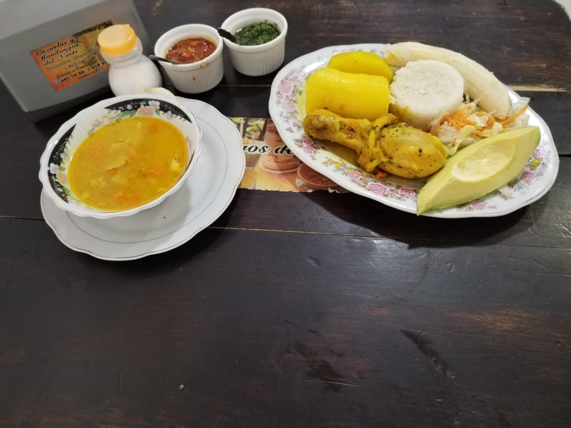 Sudado de Pollo
