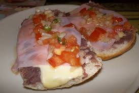 Mollete con Jamón