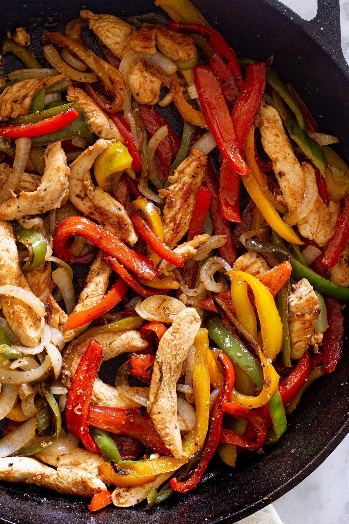 Media de Fajitas de Pollo