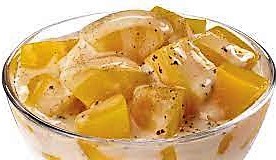 Duraznos con Crema