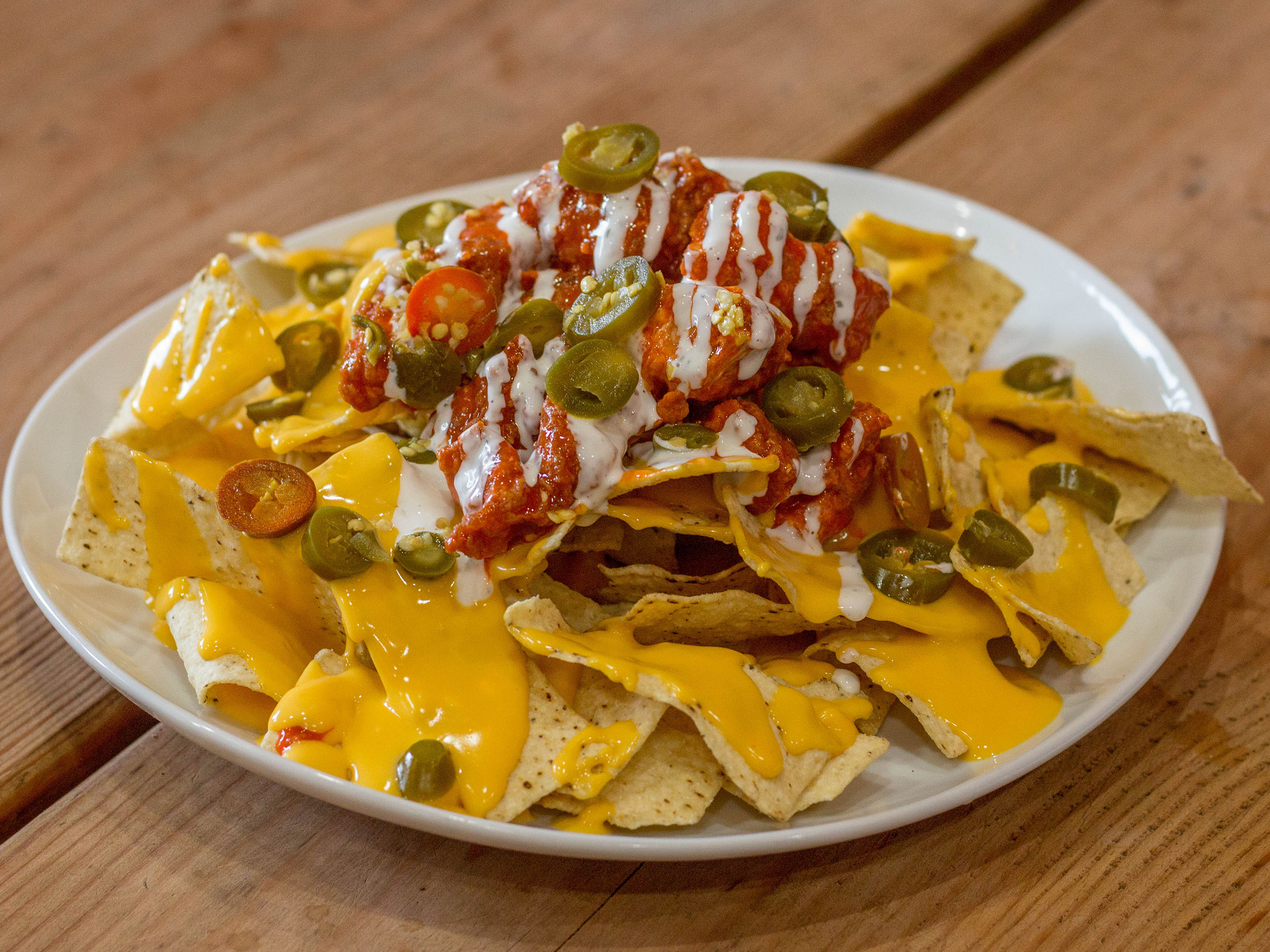 Buffalo Nachos