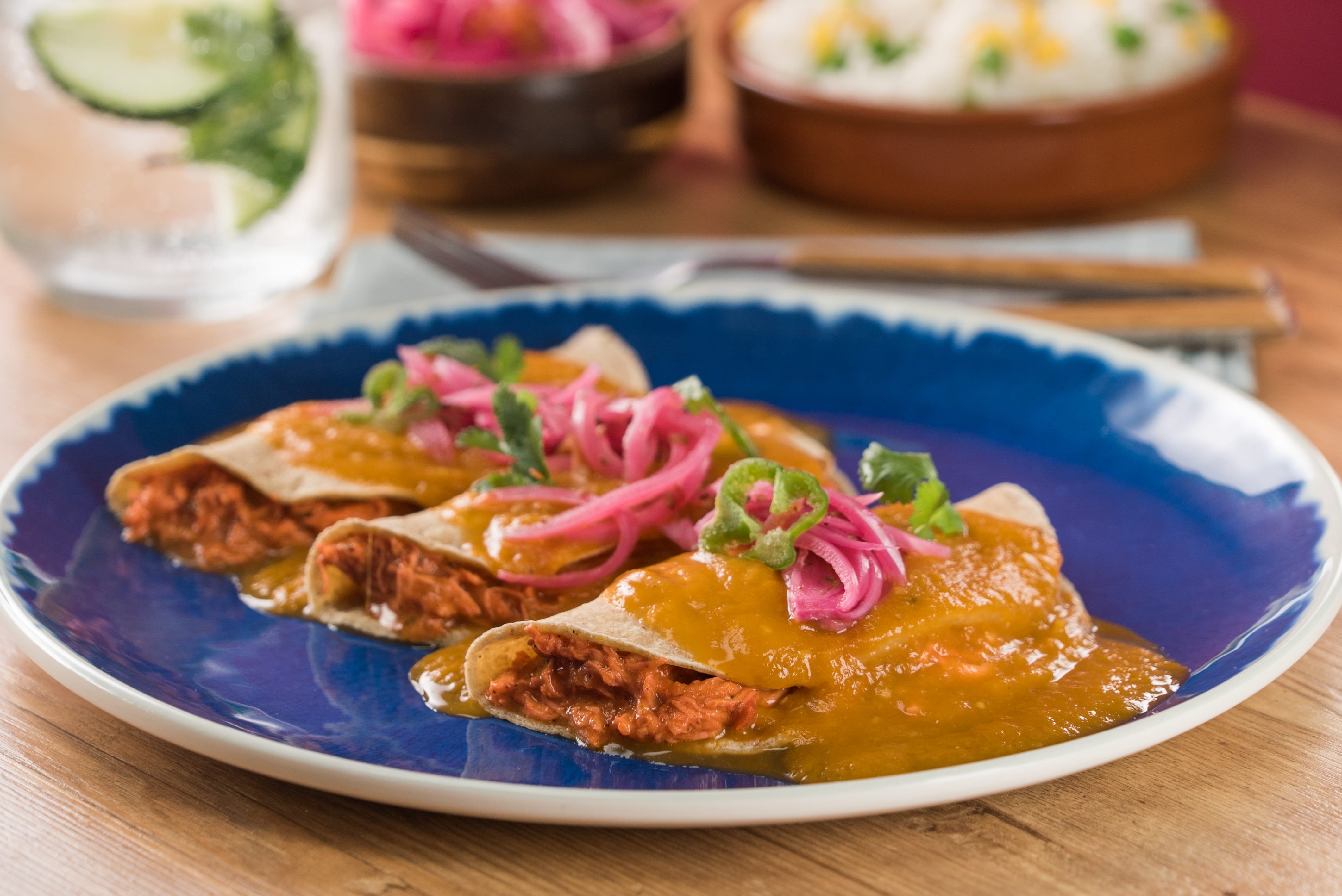 Chilaquiles con Cochinita