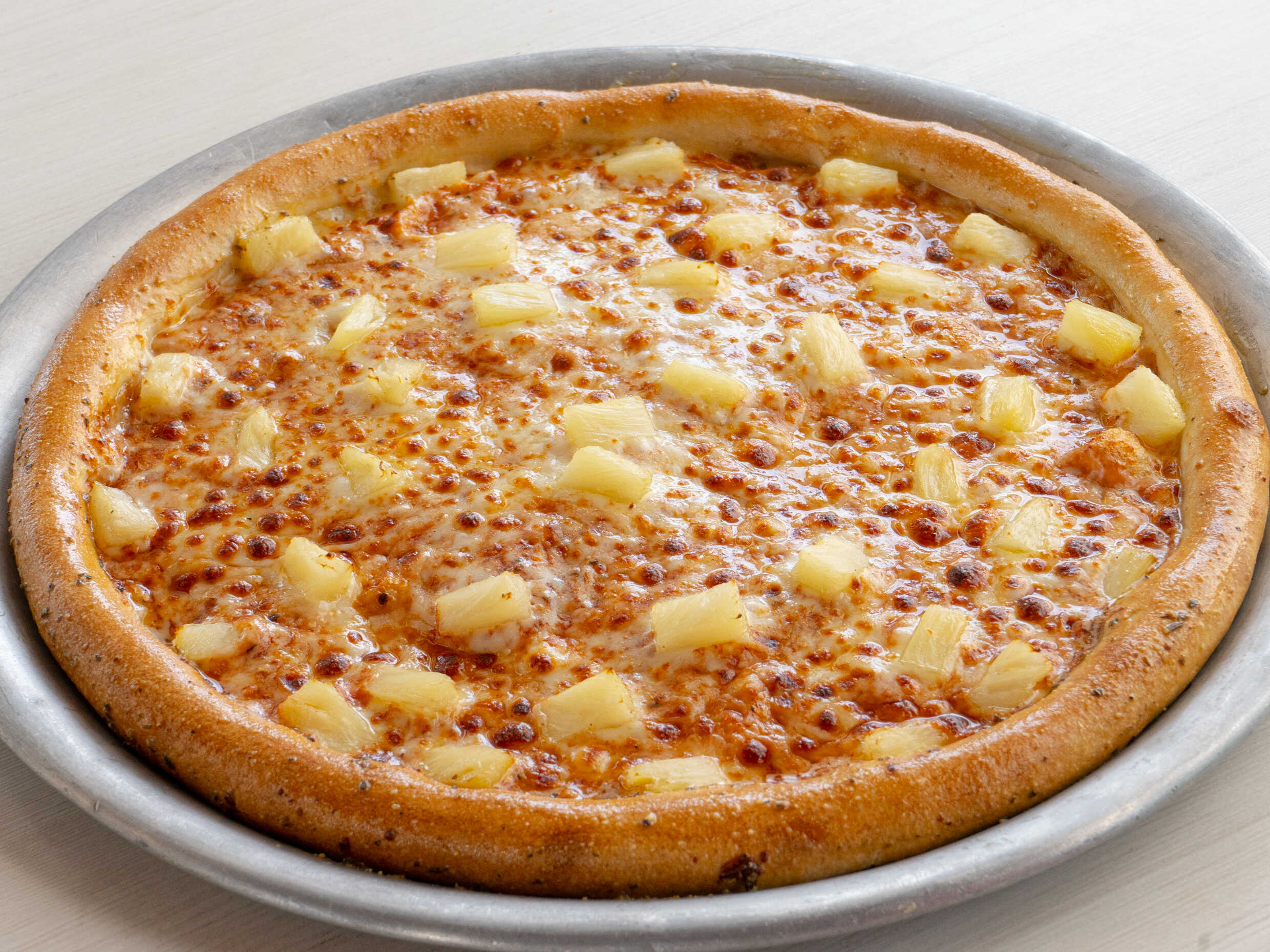 Pizza de piña
