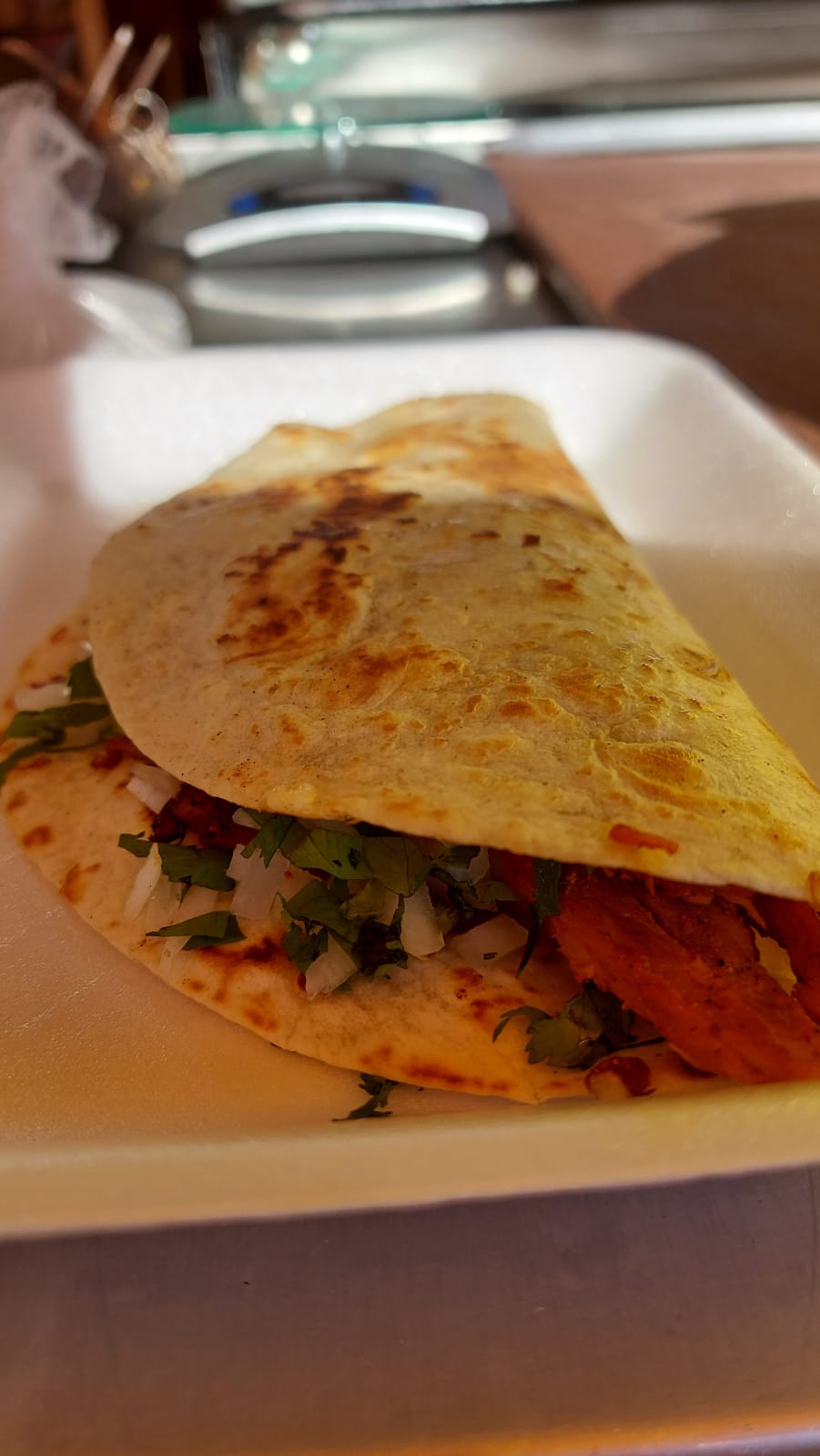 QUESADILLA GRANDE CAMPECHANA + AGUA CHICA