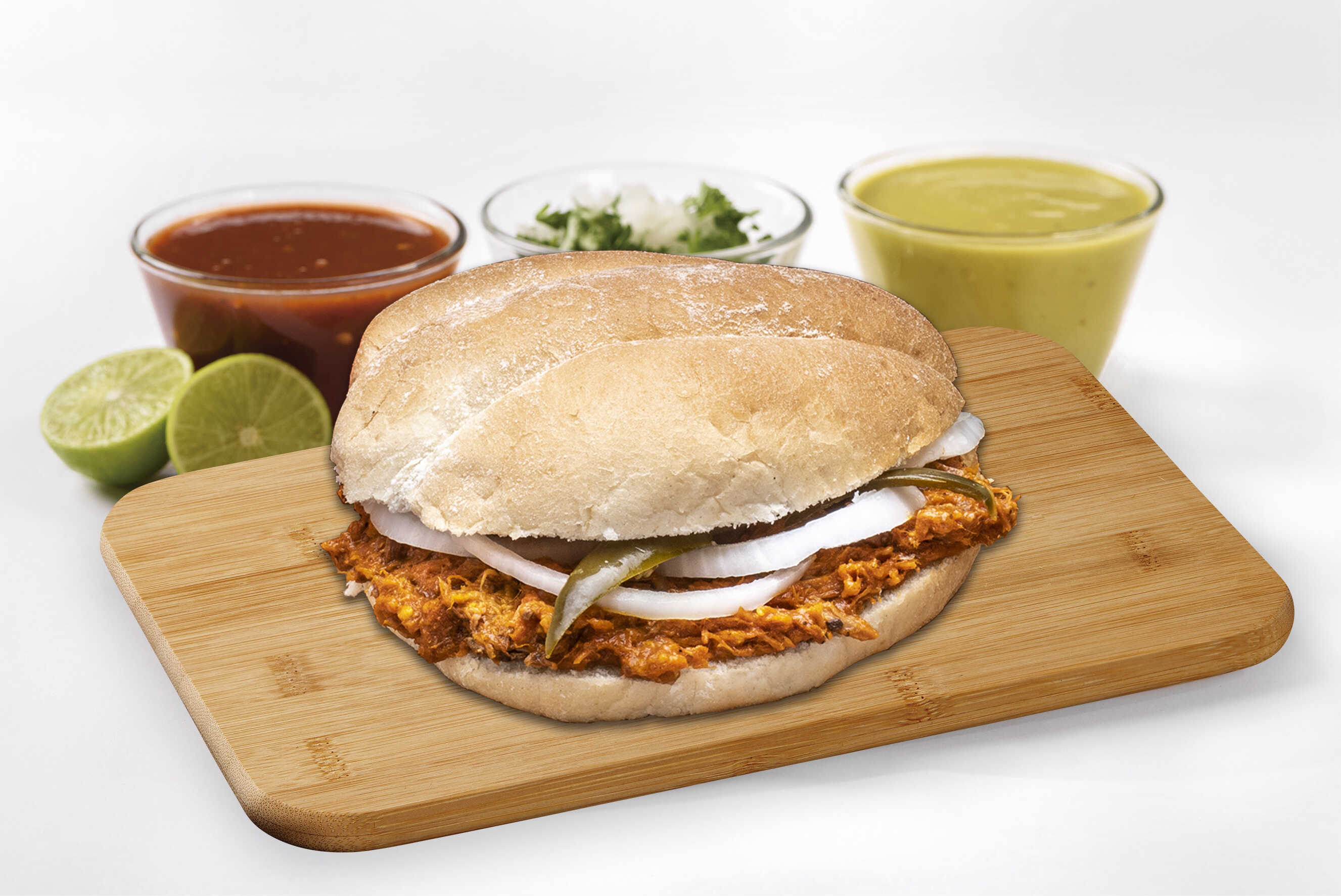 Torta de Cochinita Pibil