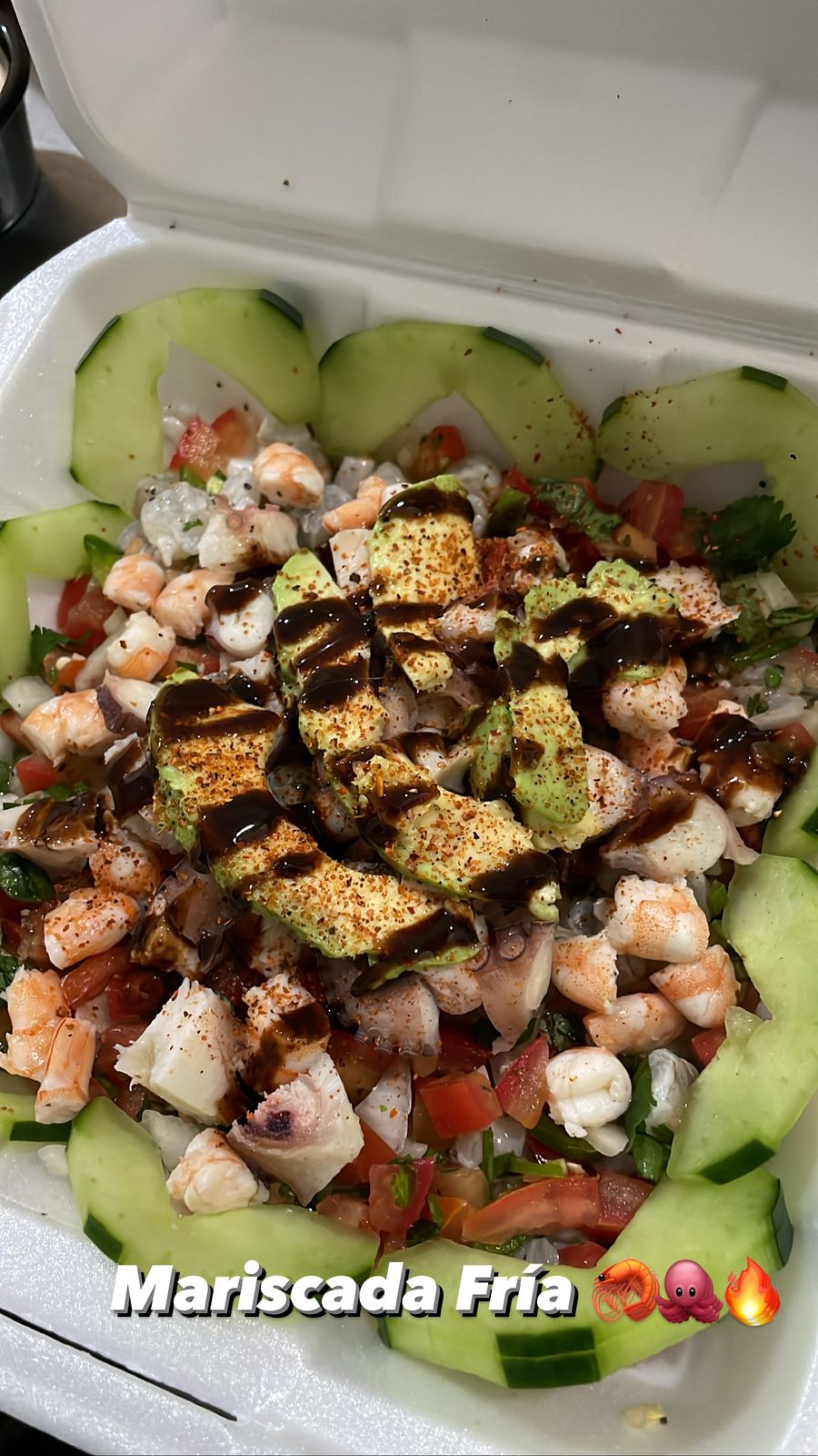 Mariscada fría