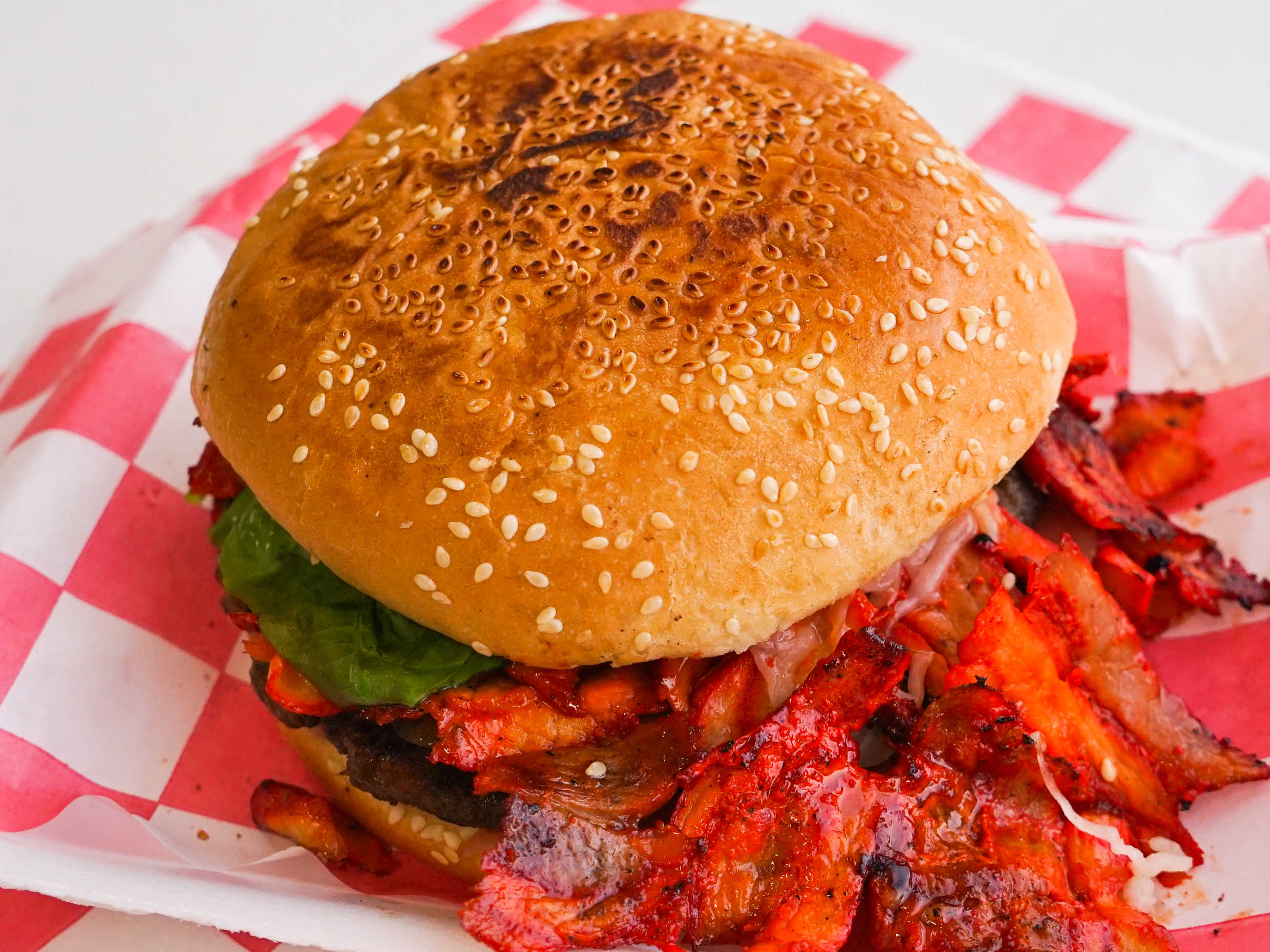 Hamburguesa con Trompo Deli