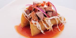 Taco De Papa con Carne