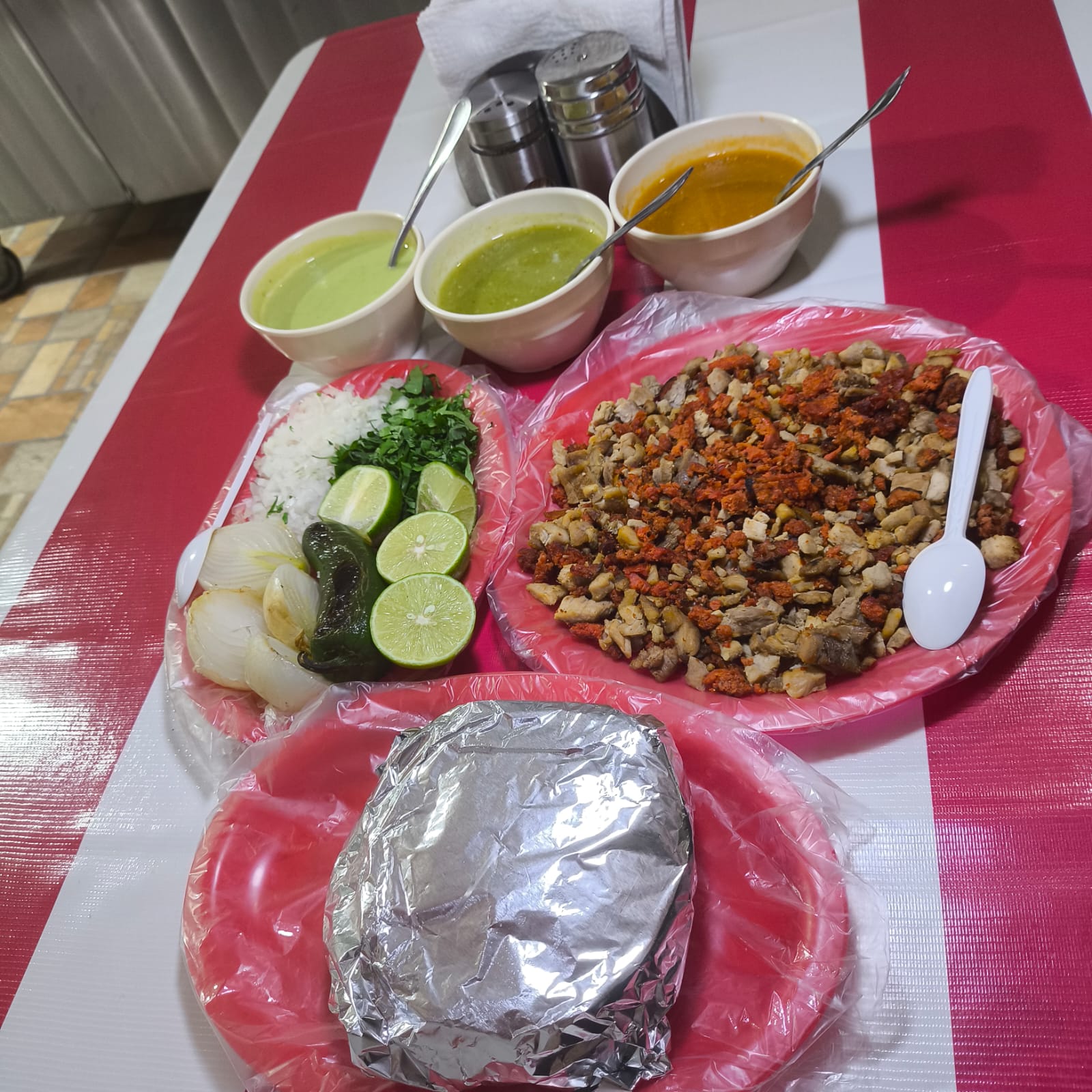 Plato con Carne Campechano
