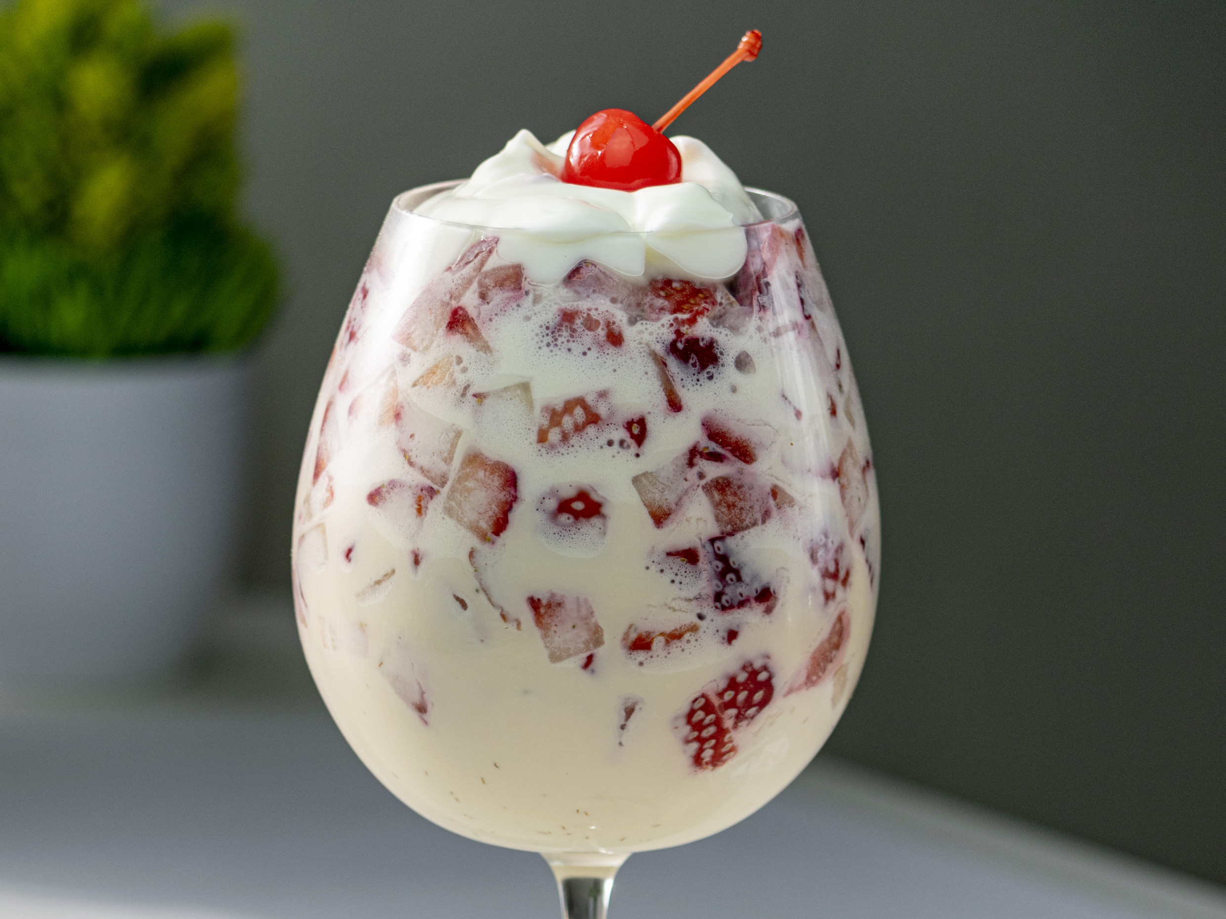 2 Fresas con Crema