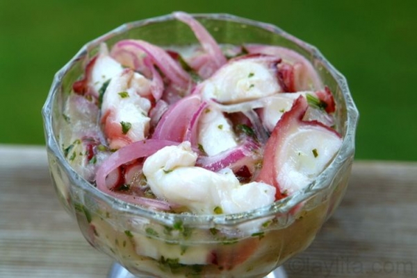 Ceviche de Pulpo