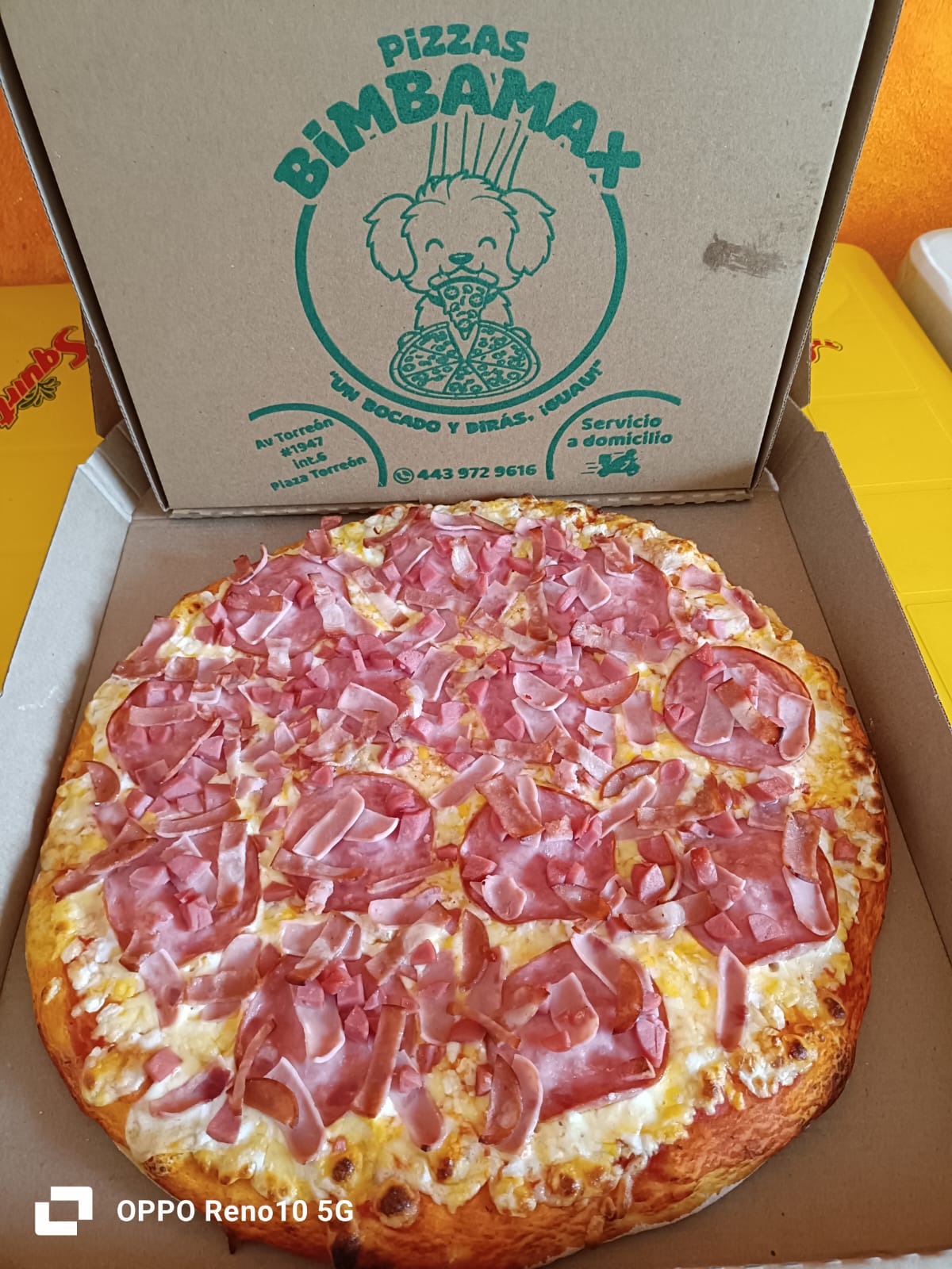Pizza Especial de Carnes Frías