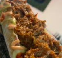 Hot Dog Americano Pulled Pork