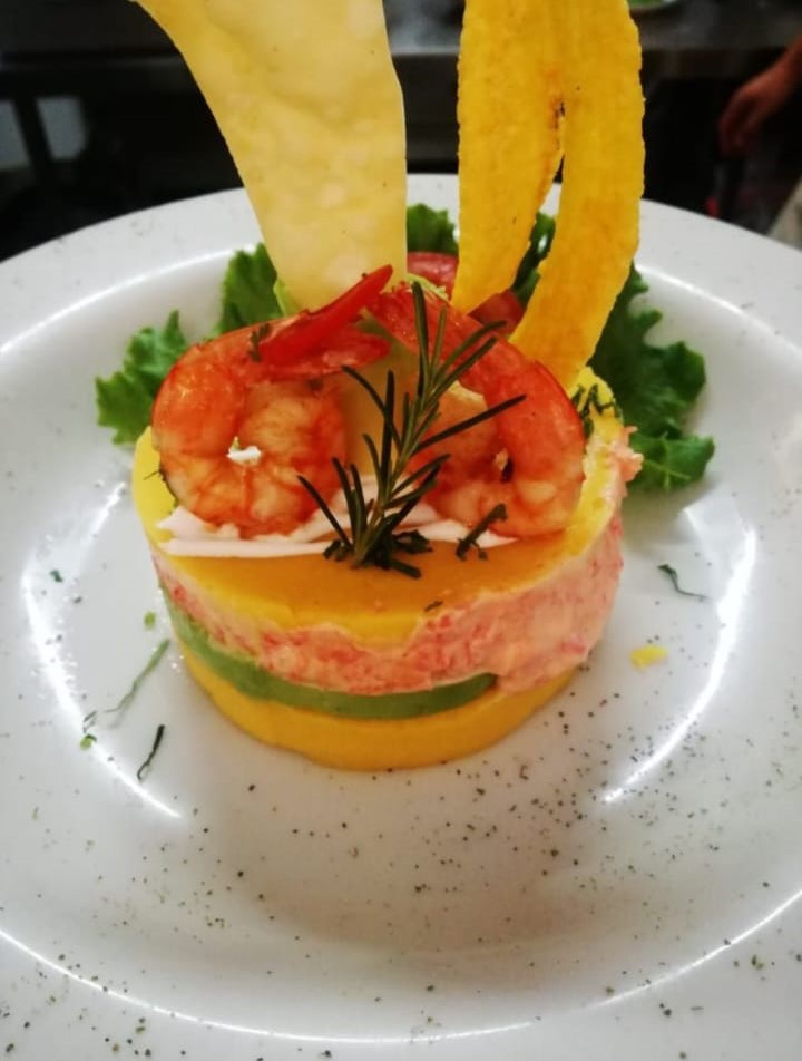 Causa de Langostinos