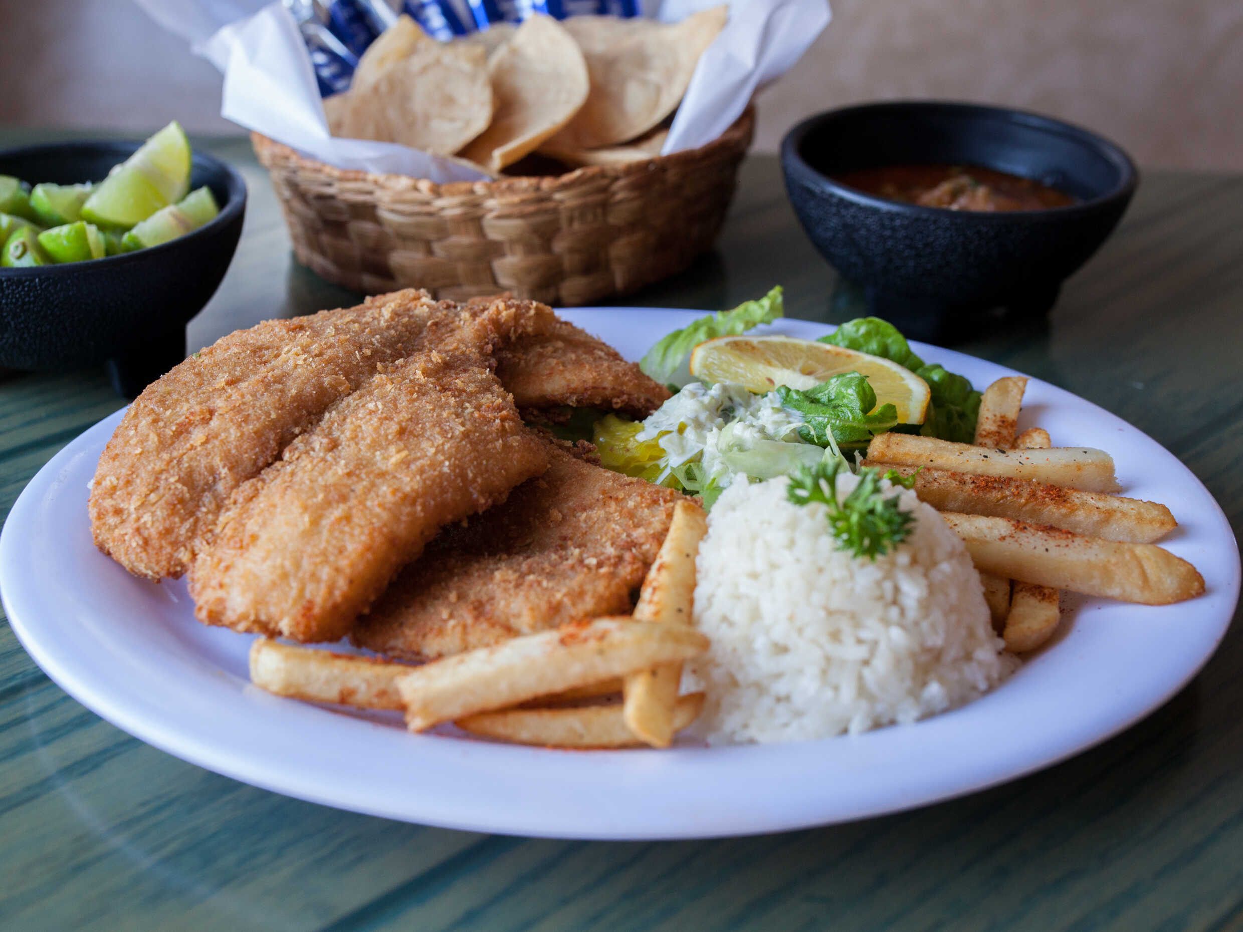 Filete empanizado