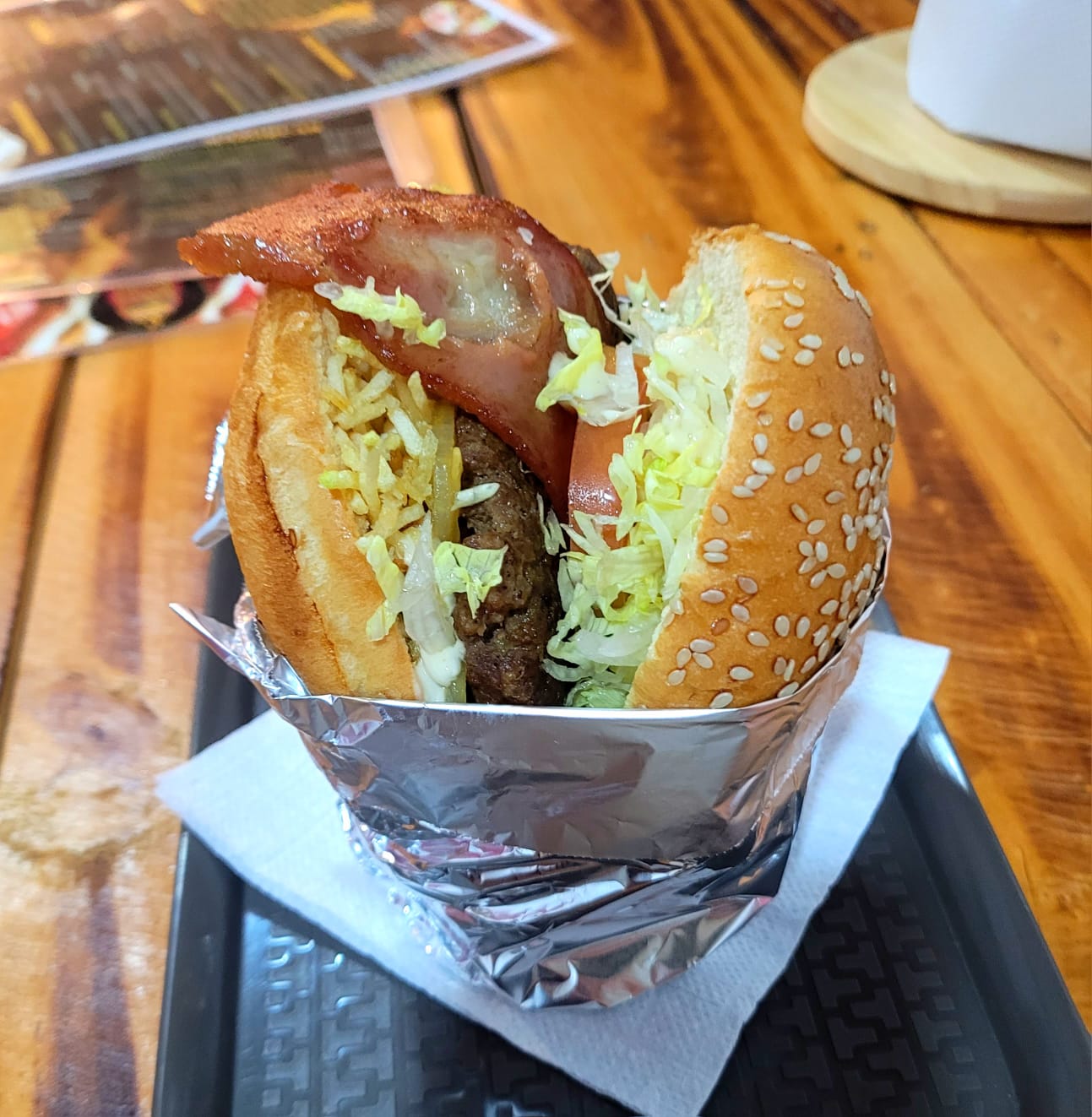 Hamburguesa de Res o Pollo Especial