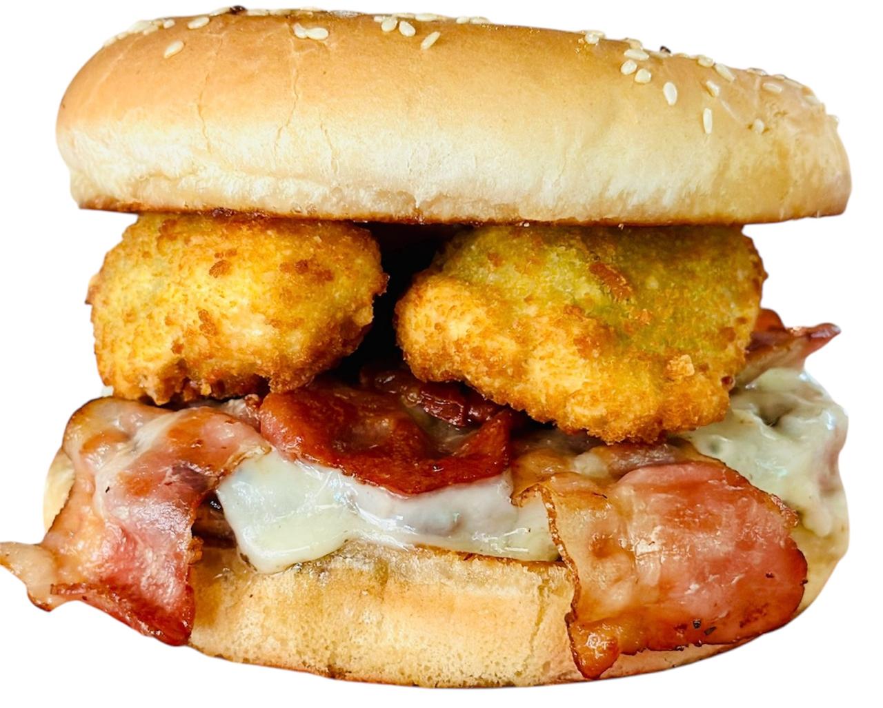 Hamburguesa Jalapeño PoPPERS + PAPAS