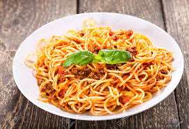 Espagueti con Bebida