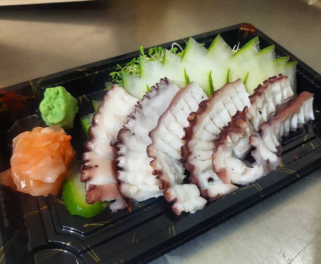 Sashimi de Pulpo