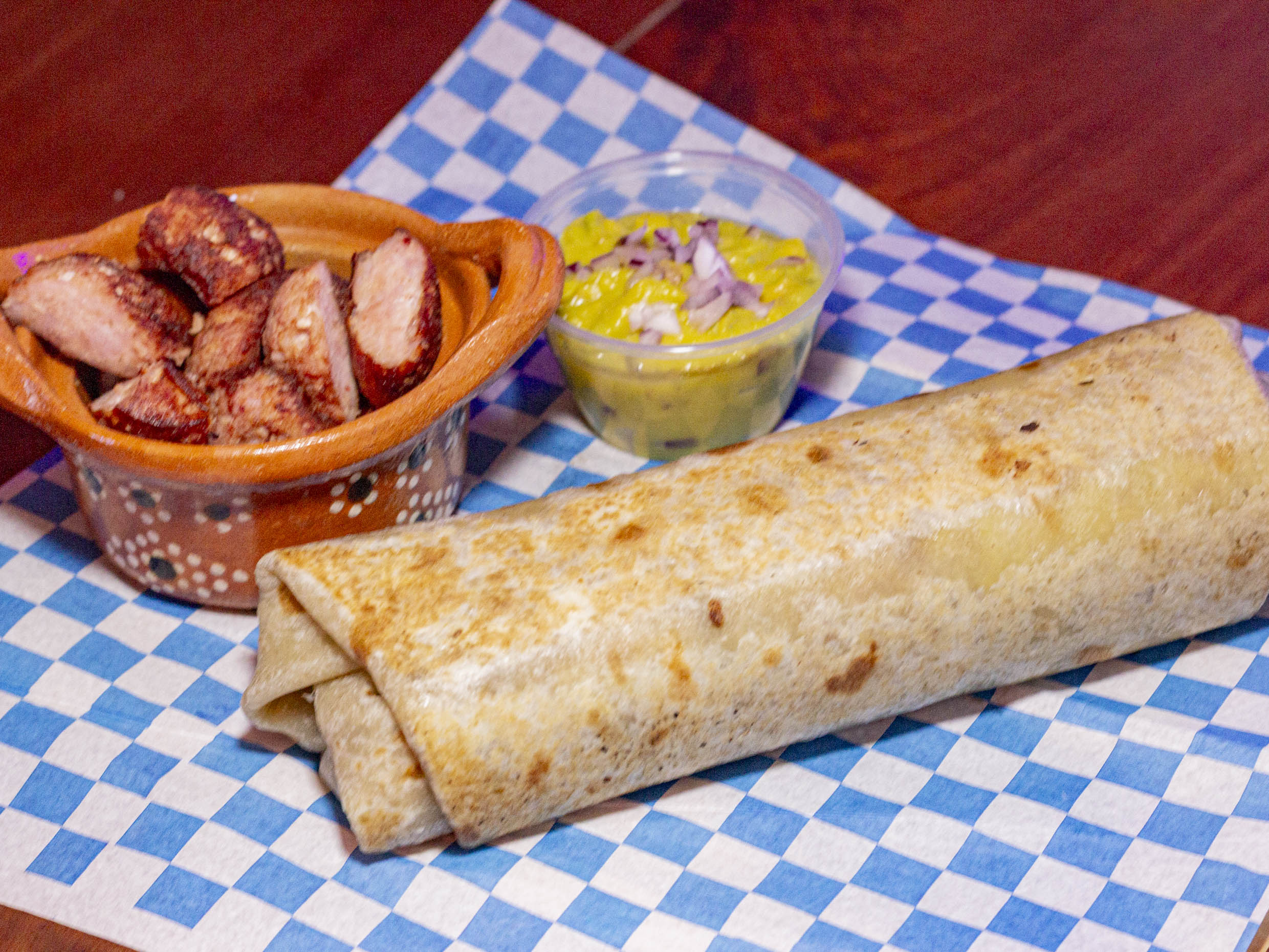 BURRITO DE CHORIZO ARG GOURMET