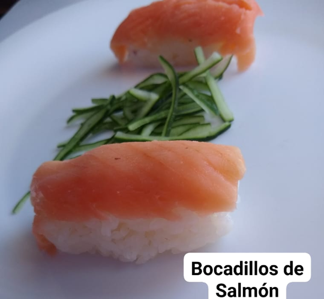 Bocadillo de Salmon 2pz