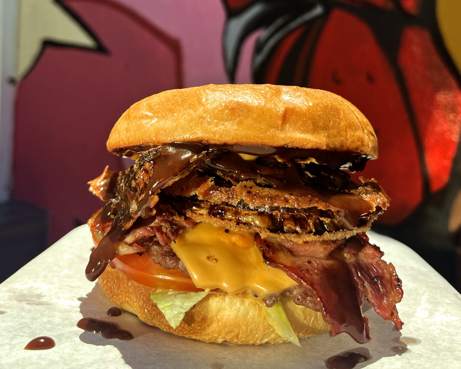 Hamburgesa BBQ