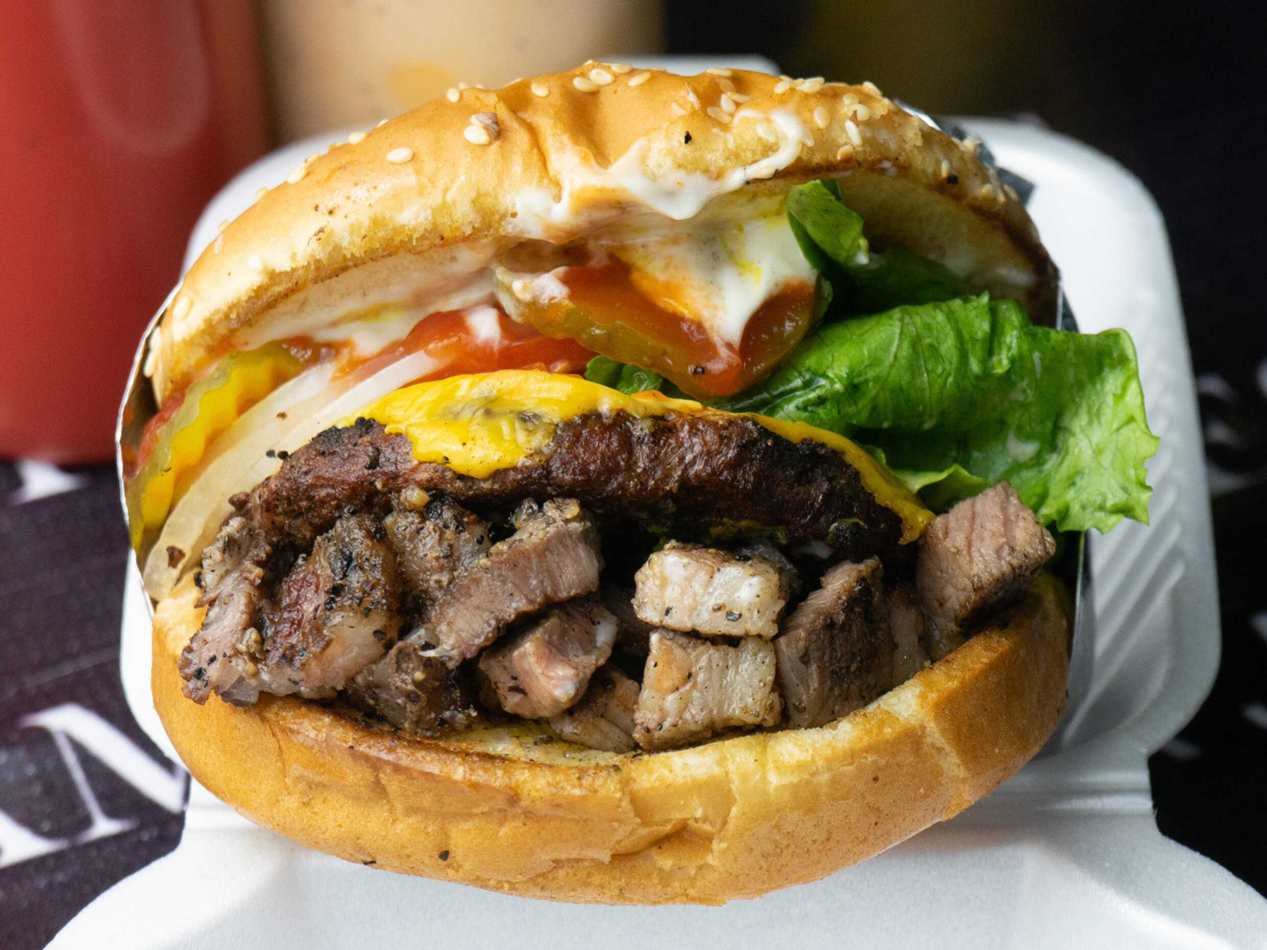 Hamburguesa Doble Mixta