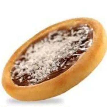 chocolate de primeiríssima qualidade ao leite e coco ralado.