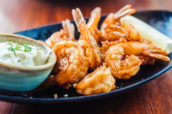 Langostinos Apanados