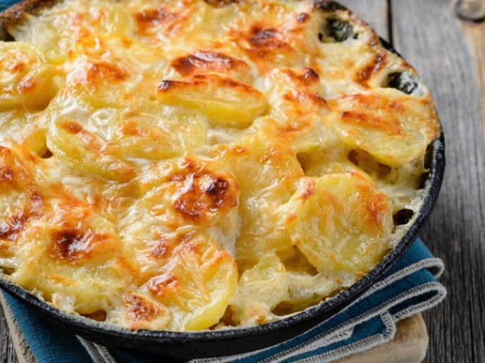 Papa Gratinada al Horno