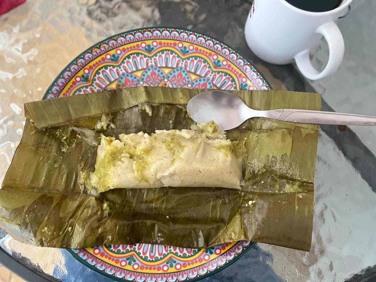 Tamal Ranchero Cerdo en Salsa Verde