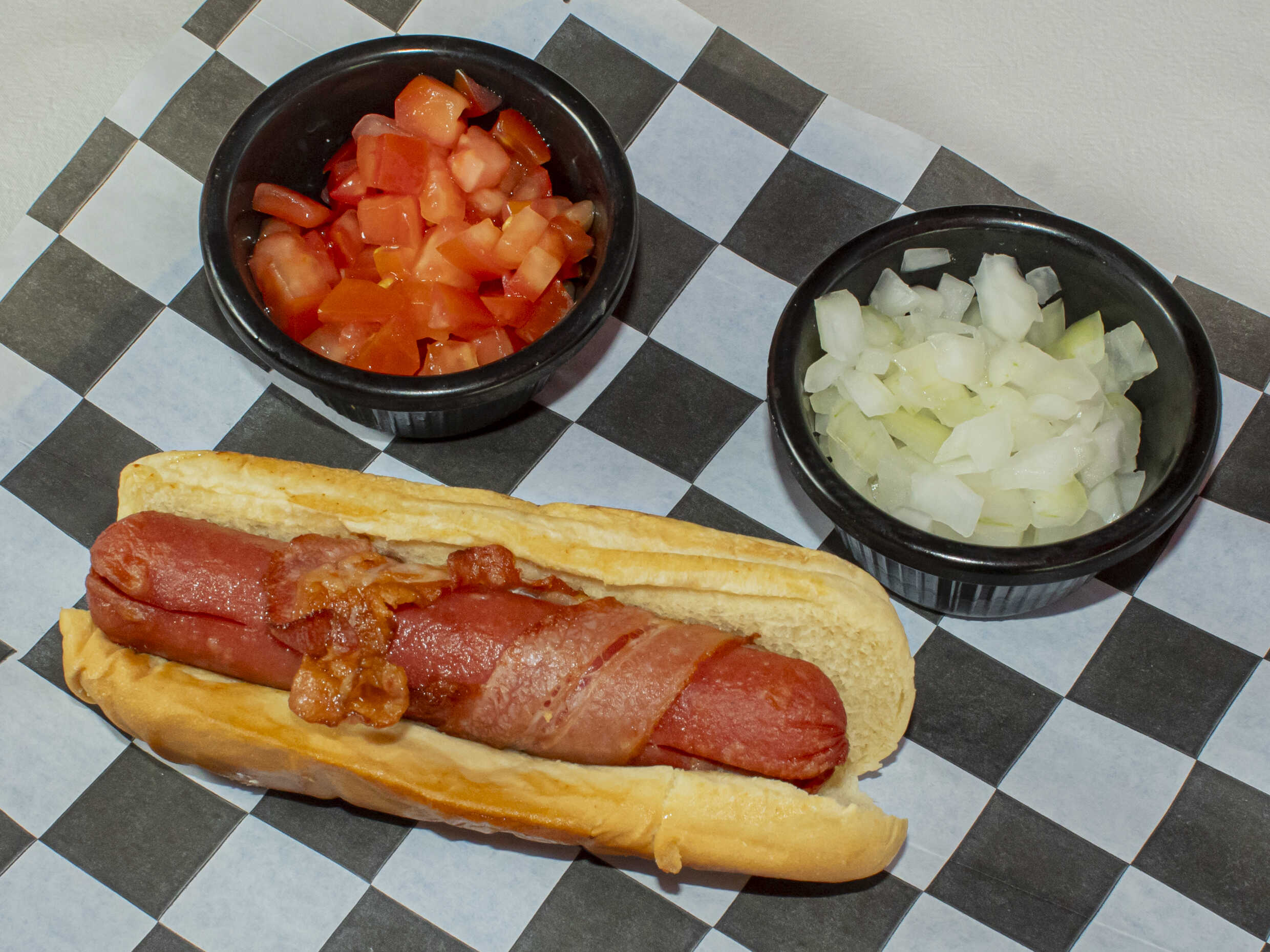 Hot Dog con Tocino