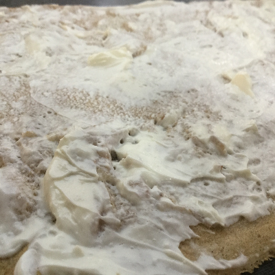 Crepa Salada: Queso Philadelphia