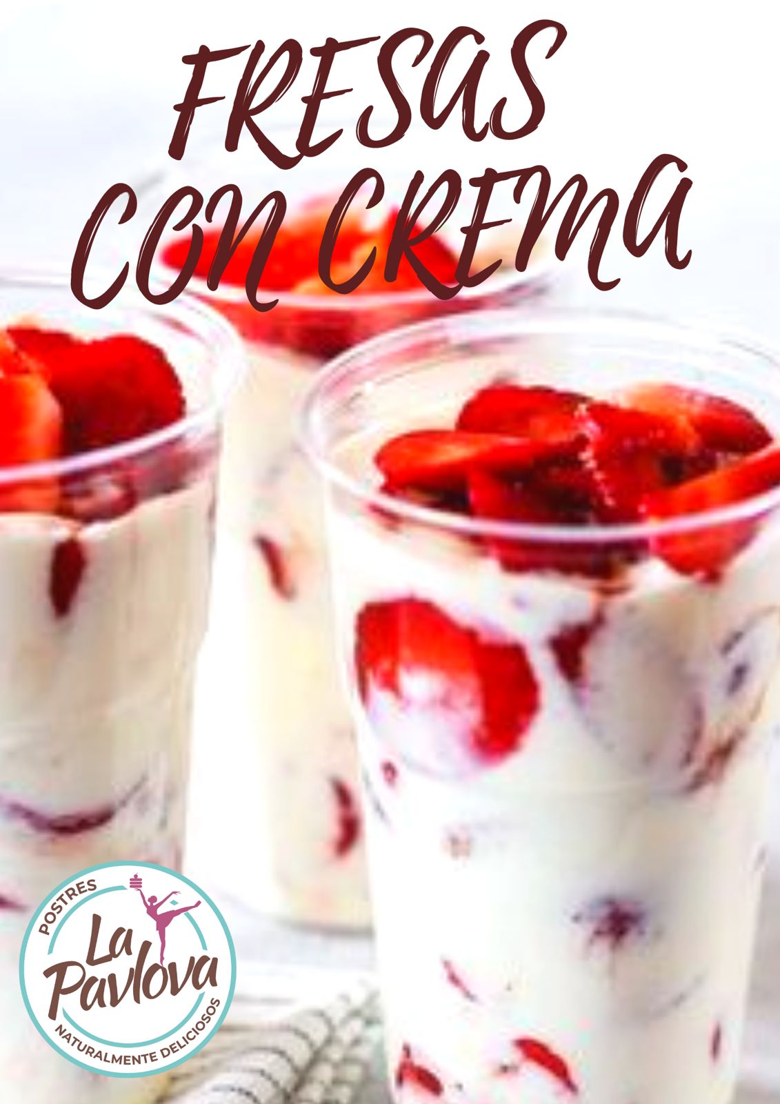 Fresas con Crema