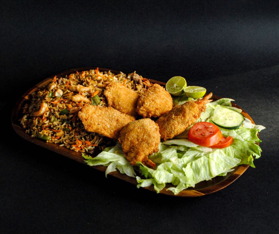 Camarones rellenos