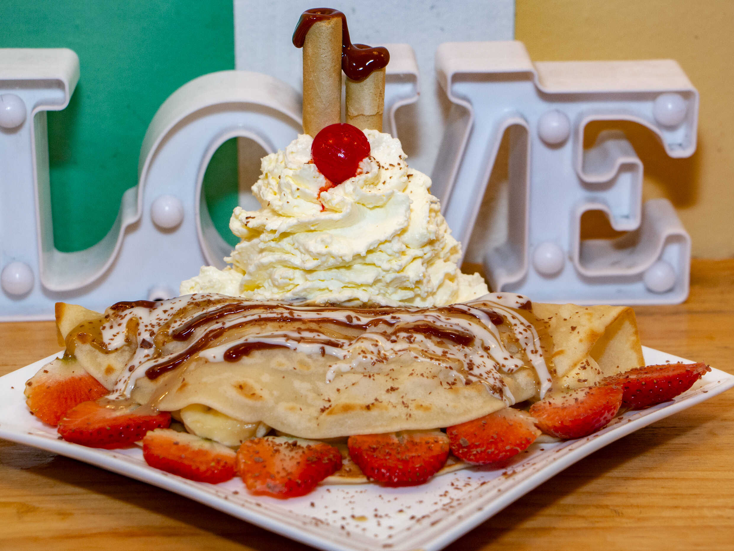 Creps de Fresas