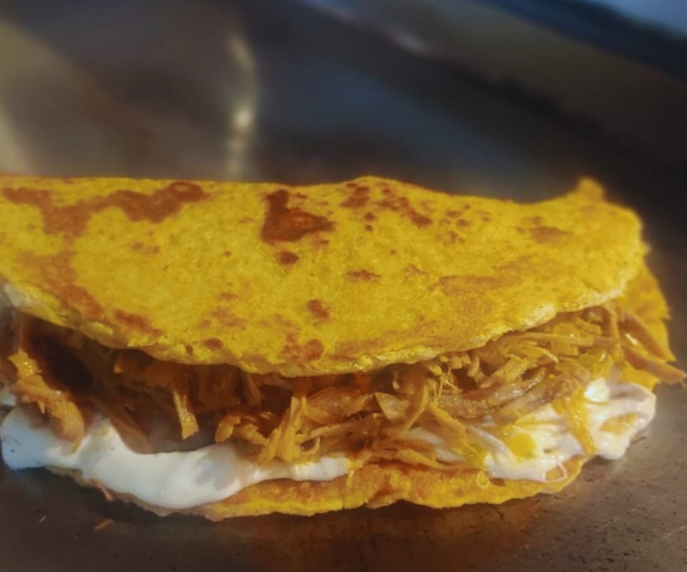Cachapas de Jamón y Queso