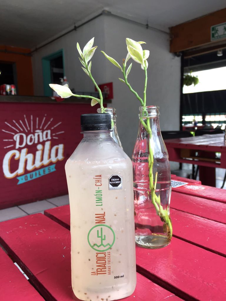 Agua de Limón con Chía